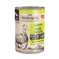 Mokra karma dla psów - Wiejska Zagroda Kaczka z gruszką 400 g - miniaturka - grafika 1