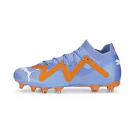 Piłka nożna - PUMA Damskie buty piłkarskie Future Match FG/AG WN, Blue Glimmer White-Ultra Orange, 6 UK - miniaturka - grafika 1