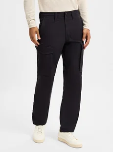 G-Star RAW Męskie spodnie materiałowe Mężczyźni Sztuczne włókno czarny jednolity, 30-32 - Spodnie męskie - miniaturka - grafika 1