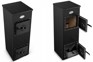 Kominek wolnostojący stalowy 5-7kW (kolor: czarny, średnica wylotu spalin: 130 mm) - spełnia anty-smogowy EkoProjekt 99680076 - Kominki wolnostojące - miniaturka - grafika 5