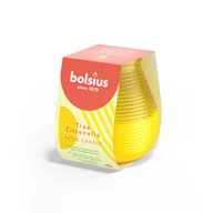 Świece - Świeca Ogrodowa Bolsius Patiolight True Citronella Żółta - miniaturka - grafika 1