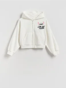 Reserved - Bluza Lilo i Stitch - beżowy - Bluzy dla dziewczynek - miniaturka - grafika 1