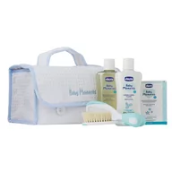 Kosmetyki kąpielowe dla dzieci - Chicco Baby Moments Blue zestaw dla dzieci - miniaturka - grafika 1
