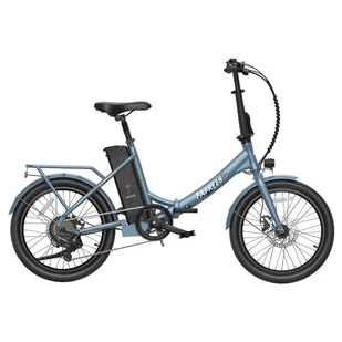 Składany rower elektryczny Fafrees F20 Lasting, silnik 250W, bateria 36V 18,2Ah, opony 20*1,95 cali - Niebieski Haze - Rowery elektryczne - miniaturka - grafika 1