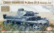 Modele do sklejania - Mirage Hobby German Tank Pz.Kpfw. IV Ausf. E "France 1940" - miniaturka - grafika 1