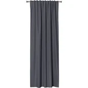 Zasłony - Zasłona termiczna THERMO 140 x 260 cm kolor ciemnoszary - miniaturka - grafika 1