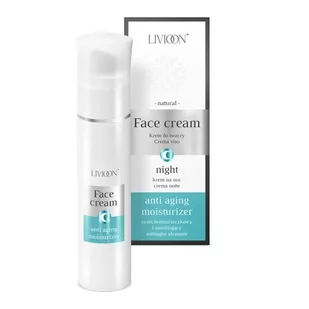 Livioon Livioon Natural Night Cream krem na noc 30ml - Kremy do twarzy - miniaturka - grafika 1