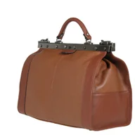 Walizki - Torba Lekarska z Naturalnej Skóry Kufer podróżny KATANA - miniaturka - grafika 1