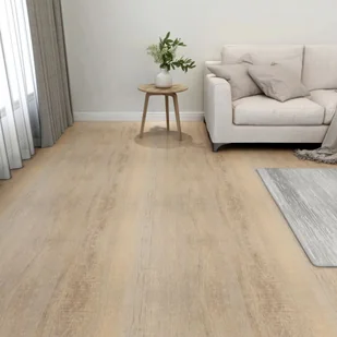 VIDAXL Samoprzylepne panele podłogowe, 55 szt., PVC, 5,11 m², brązowe  8720286082645 - Panele podłogowe - miniaturka - grafika 1