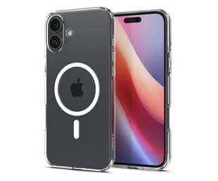 Spigen Liquid Crystal Mag Magsafe do iPhone 16 Clear - Etui i futerały do telefonów - miniaturka - grafika 1