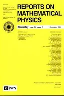 Czasopisma - Reports On Mathematical Physics 86/3 - Polska - miniaturka - grafika 1