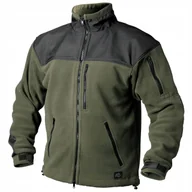Bluzy męskie - Bluza Męska Polar Helikon Classic Army Fleece Olive Green/Czarny XL - miniaturka - grafika 1