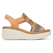 Sandały damskie - Sandały Rieker CEO-69172-92 - miniaturka - grafika 1