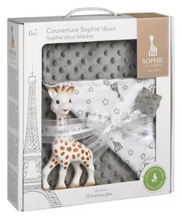 Sophie la girafe, Kocyk/Żyrafa Sophie, zestaw - Koce i narzuty dla dzieci - miniaturka - grafika 1