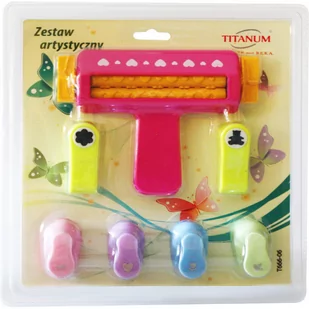 Titanum Zestaw kreatywny z karbownicą - Nożyczki - miniaturka - grafika 1