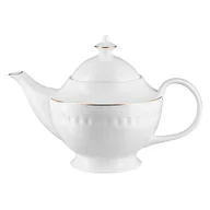 Dzbanki i imbryki - Dzbanek do herbaty porcelanowy 1,3 litra MESYNA GOLD - miniaturka - grafika 1