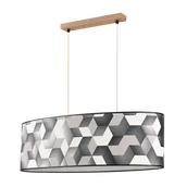 Lampy sufitowe - Britop Espacio 17480274 lampa wisząca 2x40W/E27 IP20 - miniaturka - grafika 1