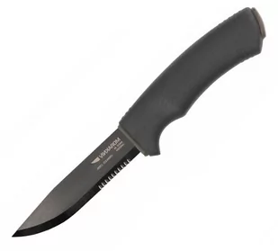 Morakniv SZWECJA Nóż Bushcraft Black SRT - Stainless Steel - Czarny (NZ-BBS-SS-01) NZ-BBS-SS-01 - Noże - miniaturka - grafika 1