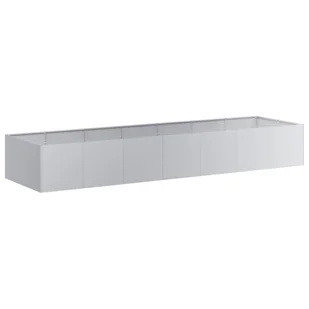 vidaXL Doniczka 280x80x40 cm Stal ocynkowana - Donice - miniaturka - grafika 1