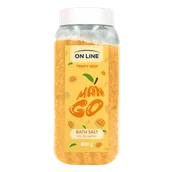 Kosmetyki do kąpieli - On Line Fruity Shot Mango, sól do kąpieli, 800 g - miniaturka - grafika 1