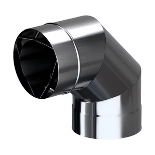 Adam Gas Kolano 100/150 90° - Akcesoria kominkowe - miniaturka - grafika 1