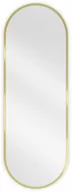 Lustra - Mexen Loft lustro łazienkowe owalne 100 x 35 cm, rama złota - 9851-100-035-000-50 - miniaturka - grafika 1