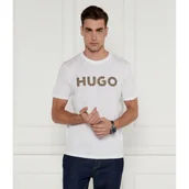 Koszulki męskie - HUGO T-shirt | Regular Fit - miniaturka - grafika 1