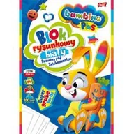 Szkolne artykuły papiernicze - St. Majewski Blok rysunkowy A4 biały 20 kartek 10 szt. - miniaturka - grafika 1