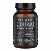Suplementy naturalne - Kiki Health EKO grzyb Shitake (Shiitake) 400 mg (60 kaps.) - miniaturka - grafika 1