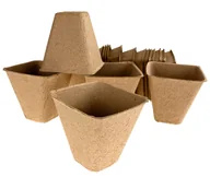 Donice - Neli Doniczki torfowe bio ekologiczne KAT08364 + KAT08364 - miniaturka - grafika 1