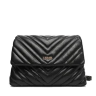 Torebki damskie - Torebka Liu Jo AF5189 E0426 Czarny - miniaturka - grafika 1