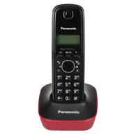 Telefony stacjonarne - Panasonic Telefon bezprzewodowy KX-TG1611PDR czerwony KX-TG1611PDR - miniaturka - grafika 1