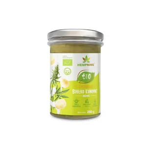 HempKing Bio białko konopne bananowe - 250g - Zdrowa żywność - miniaturka - grafika 1