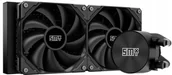 Chłodzenie procesora - Silver Monkey X SNOWY BLACKOUT 240 2x120 mm - miniaturka - grafika 1