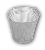 Wiadra i kastry budowlane - BRADAS Wiadro ogrodniczo-budowlane ocynkowane 12l BRADAS 3453 J5320 - miniaturka - grafika 1