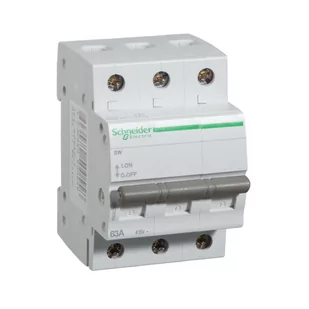 Schneider Electric Rozłącznik główny SW - 63 - 3 - Bezpieczniki elektryczne - miniaturka - grafika 1