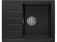 Zlewozmywaki - Primagran.pl Zlewozmywak kuchenny granitowy jednokomorowy z ociekaczem Kopenhaga 620-45 Compact MK6KG-X0#N+AROL03-KC$G - miniaturka - grafika 1