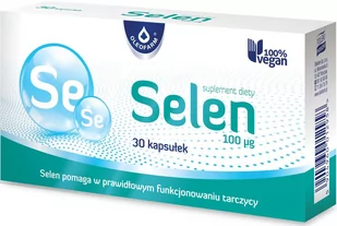 Oleofarm SELEN 100 mcg 30 kaps 8537711 - Pozostałe kosmetyki - miniaturka - grafika 1