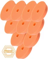 Akcesoria do mycia samochodu - Zestaw 10 szt. Honey Gąbka Pomarańczowa seria U - średnio twardy pad polerski, 125/140/25mm - miniaturka - grafika 1