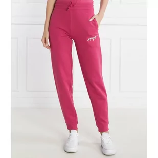 HUGO Spodnie dresowe Easy Jogger 3 | Relaxed fit - Dresy damskie - miniaturka - grafika 1