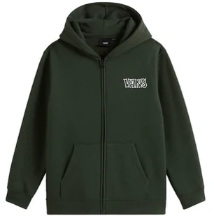 Bluza dziecięca(8-14lat) VANS Classified Full Zip Dried Kelp VN000PX0EMU1 L - Bluzy dla dziewczynek - miniaturka - grafika 1