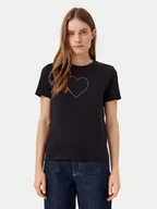 Koszulki i topy damskie - ONLY T-Shirt Ariana 15343771 Czarny Regular Fit - miniaturka - grafika 1