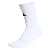 Skarpetki męskie - Skarpetki adidas Tennis Crew Socks Cushioned 1 Pair Pack White/Black L - miniaturka - grafika 1