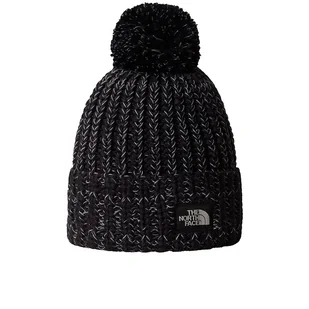 Czapka The North Face Cozy Chunky Cabin 0A887WVOR1 - czarna - Czapki i chusty sportowe damskie - miniaturka - grafika 1