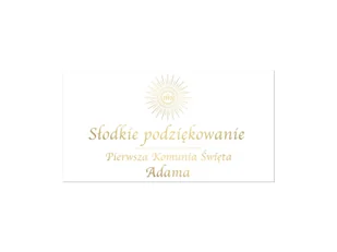 Naklejki personalizowane na pudełka na ciasto - 30 szt. - Gadżety na imprezę - miniaturka - grafika 1