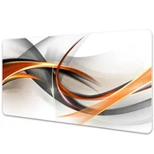 Podkładki na biurko - Duża podkładka na biurko Abstrakcja wstęgi 90x45cm - miniaturka - grafika 1