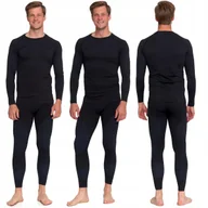 Pozostała odzież narciarska - BIELIZNA TERMOAKTYWNA MĘSKA ODZIEŻ TERMICZNA KOMPLET GÓRA DÓŁ MORAJ M NAVY - miniaturka - grafika 1