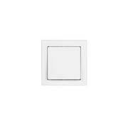 Wyłączniki światła i elektryczne - Łącznik schodowy Jowisz biały - miniaturka - grafika 1