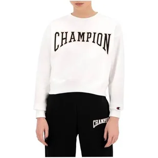 Bluza sportowa damska Champion Collegiate Logo Blend Cropped - Bluzy sportowe damskie - miniaturka - grafika 1