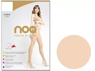 Rajstopy - Rajstopy Cienkie Gładkie Amber 8 Den Nude 5 - miniaturka - grafika 1